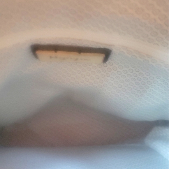 Miztique Daisy Rattan Convertible Cream and Black 2 in 1 Vegan Leather Backpack - Picture 7 of 12